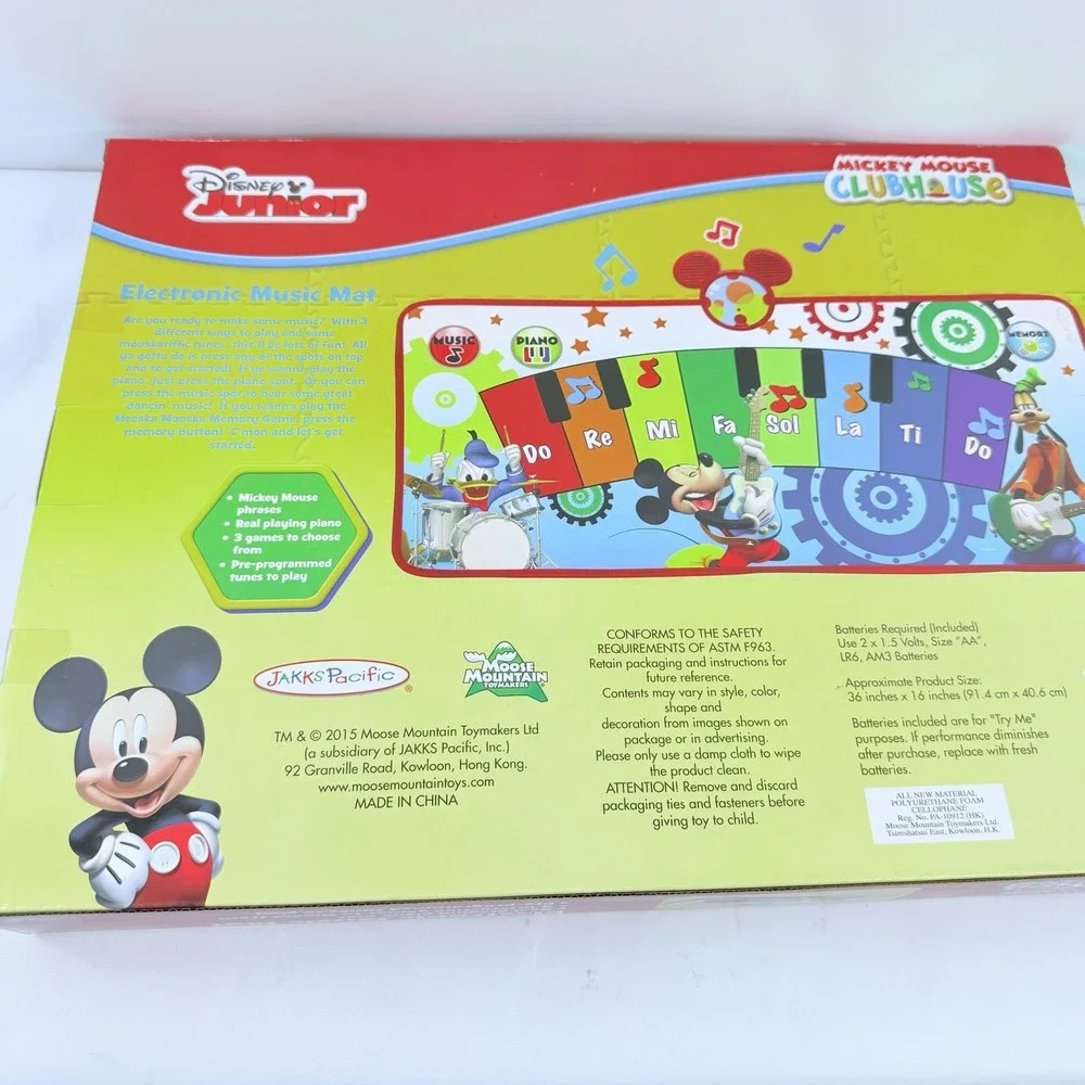 Disney Junior Mickey‎ Mouse Clubhouse Electric Music Mat Toy